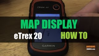 Garmin eTrex 20 22X  How To Install amp Display Maps [upl. by Ydner]