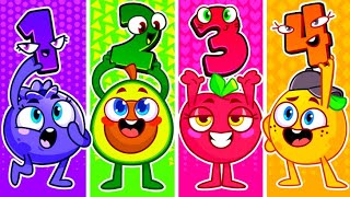 Learn Colors Numbers Shapes🟩🔷🎨🛑🔢 Best Kids Cartoon by Meet Penny 🥑💖 [upl. by Laval]