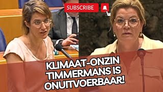 Partij Omtzigt amp SGP SLOPEN stikstofminister amp greendeal Timmermans in laatste debat [upl. by Coady]