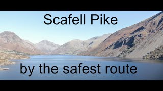 Scafell Pike by the safest and easiest route 20191118 includes a wintery section near the end [upl. by Airetas889]