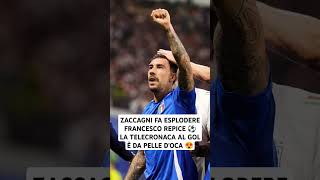 REPICE si scatena al GOL di ZACCAGNI ⚽  La sua RADIOCRONACA è da PELLE DOCA 😍 [upl. by Nnyletak189]