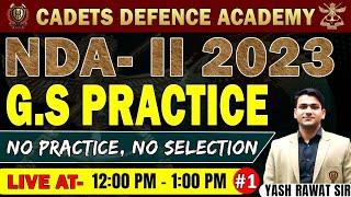 NDA 2 2023 GS Practice Class 01 NDA 2 2023 Online Complete Course 2023 NDA online Batch [upl. by Leschen]