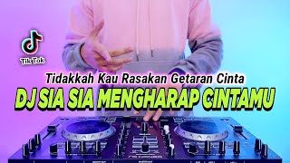 DJ TIDAKKAH KAU RASAKAN GETARAN CINTA  SIA SIA MENGHARAP CINTAMU REMIX FULL BASS TIKTOK TERBARU [upl. by Eidnyl]