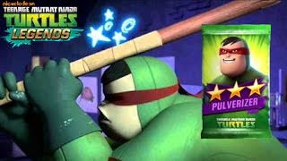 Pulverizer Pack Opening  TMNT Legends [upl. by Dloreg]