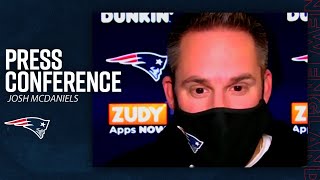 Josh McDaniels on Bills Defense Theyre a tremendous challenge  Press Conference [upl. by Arihsan]