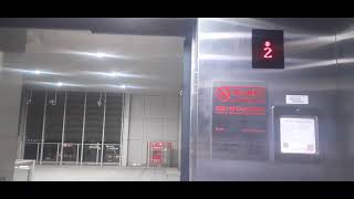 Otis traction elevator  MRT High speed rail Taichung [upl. by Woodhead]