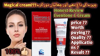 EVENTONE CCream Honest Review \ GlutathionVitamin C Eventone C Cream Review\ Pigmentation Cream [upl. by Afital]