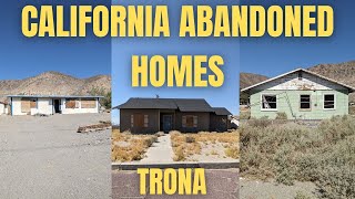 Trona California Ghost Town Exploring Abandoned Houses [upl. by Aicener]