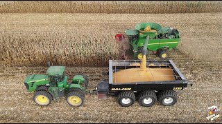 Corn Harvest 2023 between Wakarusa amp Nappanee Indiana [upl. by Dinnage]