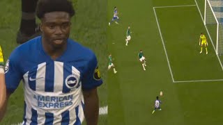 Tariq Lamptey’s Great Cameo Vs Newcastle [upl. by Shurwood]