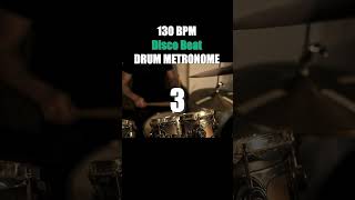 Disco Beat Drum Metronome Loop  130 BPM [upl. by Artenak]