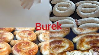 Vučeno tijesto za pite saviječe burek recept kako napraviti burek EMIRAMIS KUHINJA [upl. by Ran]