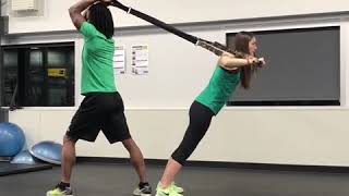 Core workout using the Lebert Buddy System [upl. by Pierce]