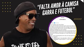 Ronaldinho Gaúcho detona Seleção Brasileira e afirma que não assistirá à Copa América ‘Vergonha’ [upl. by Yorled]