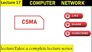 24 CSMA Carrier Sense Multiple Access 1 persistent Nonpersistent P persistent [upl. by Lura]