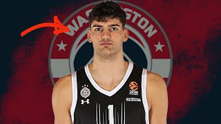 Washington Wizards Sign Tristan Vukcevic After Partizan Buyout [upl. by Trellas48]