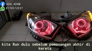 Axia Spec E Custom daylights Led Tak Perlu Tukar Lampu Axia Spec G Mahal2 [upl. by Altaf]