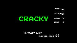 Cracky Review for the Amstrad CPC by John Gage [upl. by Aihsekram]