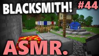 Minecraft Beta ASMR  Building the blacksmith [upl. by Jennings]