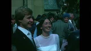 Skipton Wedding at St Stephens Church 1981 [upl. by Megargee]