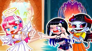 Anna Angel vs Lisa Devil Story  Đừng Bỏ Rơi Em  Gacha Life x Gacha Club [upl. by Eimmac]