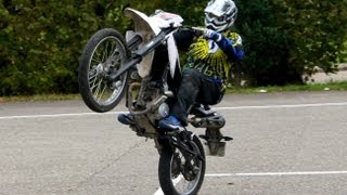 Yamaha WR 125 Wheelie [upl. by Salot]