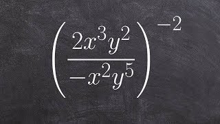 Using multiple properties of exponents simplify the expression [upl. by Clellan978]