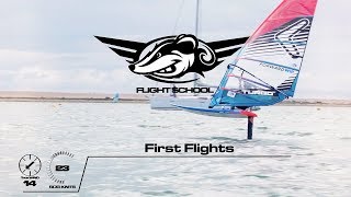 WindFoil Flight School First Flights [upl. by Eatnwahs]