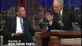 Obama On Letterman [upl. by Ahsila]