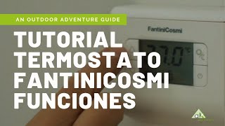 Termostato FantiniCosmi Funciones [upl. by Felicdad151]