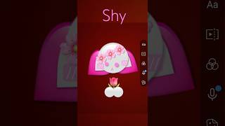 Shy vs not Shy🖤💀🖤 edit emojicat duet blackpink roblox [upl. by Iteerp521]