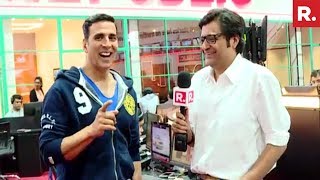 Arnab Goswamis 10 Questions To Akshay Kumar  Exclusive Interview [upl. by Hallett189]