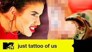 quotYour Lips Are Too Big amp May Explodequot  When Tattoo Artists Get Tattooed  Just Tattoo Of Us [upl. by Enyrb]