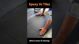 Epoxy Vs Tiles  Tile Vs Epoxy Coating EpoxyVsTile EpoxyCoating TileVsEpoxy Flooring epoxyresin [upl. by Nelson207]