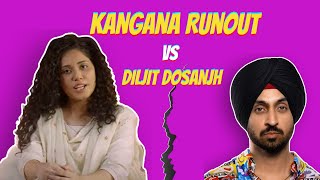 Diljit ka Punjabi Reply ft Kangana Runout  GOAT Reply  Saloni Gaur [upl. by Veradia]