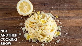 PASTA AL LIMONE pasta with lemon and butter [upl. by Amjan510]