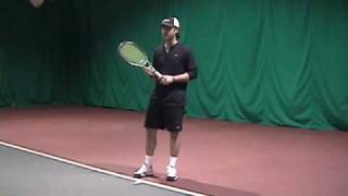 Tennis Lessons How to Hit a Tennis Forehand [upl. by Egidius]