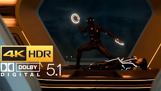 TRON Legacy  Recovering the Disc  Open Matte  HDR  4K  51 [upl. by Daphene]