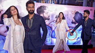 Vicky Kaushal with Wife Katrina Kaif arrives Hand in Hand at Bad News Movie Premiere [upl. by Briggs920]