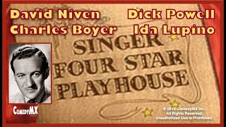 Four Star Playhouse  Season 2  Episode 5  The Witness  David Niven  Dick Powell  Charles Boyer [upl. by Acker407]