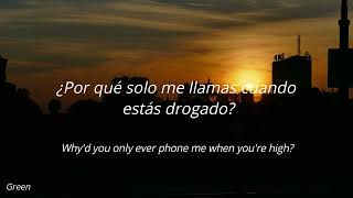 Arctic Monkeys  Whyd You Only Call Me When Youre High  Lyrics EspañolIngles [upl. by Ailima]