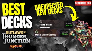 Best Decks in MTG Standard Best of Three Bo3  Outlaws of Thunder Junction [upl. by Assiralk]