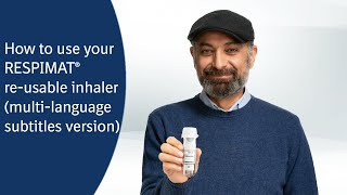 How to use your RESPIMAT® reusable inhaler multilanguage subtitles version [upl. by Aneerbas]