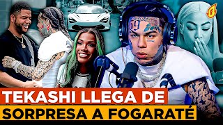 TEKASHI 6IX9INE LLEGA EN EL MCLAREN DE YAILIN CON LA PIRY “ROMPE EL SILENCIO Y DENUNCIA MANO OSCURA” [upl. by Oaoj]