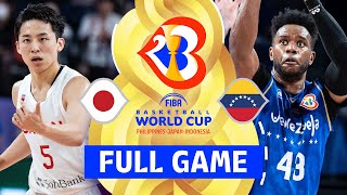 Japan v Venezuela  Full Basketball Game  FIBA Basketball World Cup 2023 [upl. by Stephie]