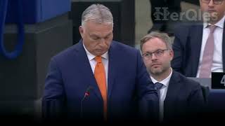 🔥 Orbán ¡Democracia solo si GANAMOS 🇪🇺🤔 El Parlamento Europeo en Debate 🔥 [upl. by Nerrad]