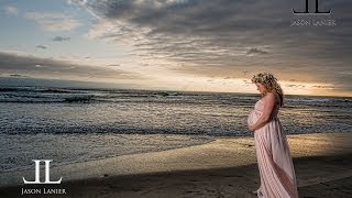 Maternity Shoot of a mom expecting Quadruplets with Jason Lanier Photography in Oceanside CA [upl. by Tessy757]