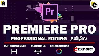 Premiere pro editing  Tamil TutorialTRANSITIONS COLOR GRADING EXPORT premierpro colorgrading [upl. by Adnerad31]