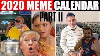 Meme calendar 2020  PART 2 [upl. by Mady]