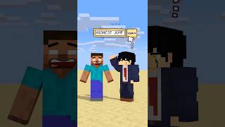 HELP Herobrine To Power Up And Highest Jump friendship shorts trending anime [upl. by Aivilo]